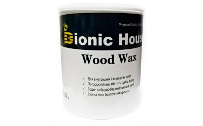 «WOOD WAX» Фарба-віск для дерева 0,8л Безбарвний