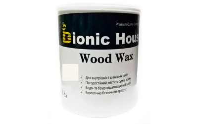 «WOOD WAX» Фарба-віск для дерева 0,8л Білий А101