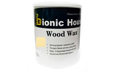 «WOOD WAX» Фарба-віск для дерева 0,8л Слонова кістка А102