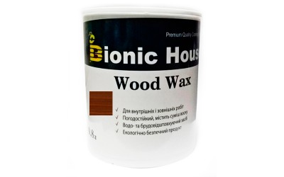 «WOOD WAX» Фарба-віск для дерева 0,8л Горіх А110