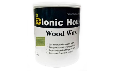 «WOOD WAX» Фарба-віск для дерева 0,8л Смарагд А114