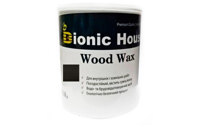 «WOOD WAX» Фарба-віск для дерева 0,8л Чорне дерево А120