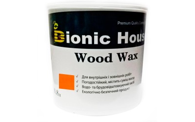 «WOOD WAX» Фарба-віск для дерева 0,8л Пінія