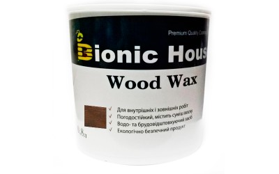 «WOOD WAX» Фарба-віск для дерева 0,8л Венге