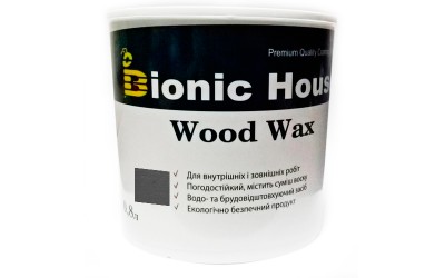 «WOOD WAX» Фарба-віск для дерева 0,8л Артгрей