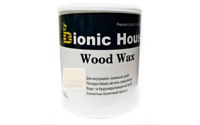 «WOOD WAX» Фарба-віск для дерева 0,8л Жасмін
