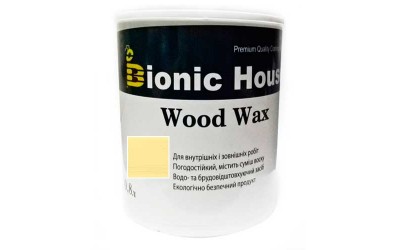 «WOOD WAX» Фарба-віск для дерева 0,8л Медовий