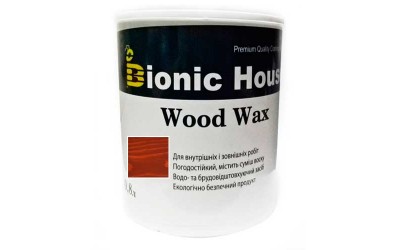 «WOOD WAX» Фарба-віск для дерева 0,8л Тік