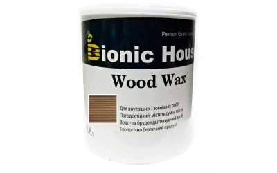 «WOOD WAX» Фарба-віск для дерева 0,8л Кедр