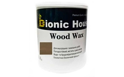 «WOOD WAX» Фарба-віск для дерева 0,8л Хакі