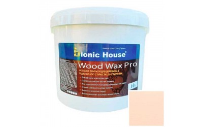 «WOOD WAX PRO» Професійна фарба-віск для дерева Біла база 10л Зефір