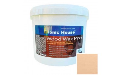 «WOOD WAX PRO» Професійна фарба-віск для дерева Біла база 10л Бейлис