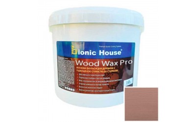 «WOOD WAX PRO» Професійна фарба-віск для дерева Біла база 10л Баклажан