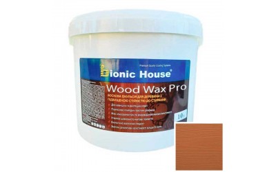 «WOOD WAX PRO» Професійна фарба-віск для дерева Біла база 10л Моко