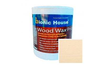 «WOOD WAX PRO» Професійна фарба-віск для дерева Біла база 2,5л Капучино