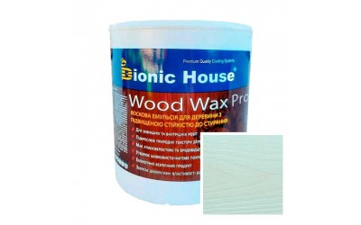 «WOOD WAX PRO» Професійна фарба-віск для дерева Біла база 2,5л Мальдіви
