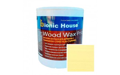 «WOOD WAX PRO» Професійна фарба-віск для дерева Біла база 2,5л Цитрус