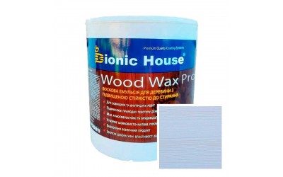 «WOOD WAX PRO» Професійна фарба-віск для дерева Біла база 2,5л Баунті