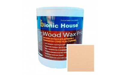 «WOOD WAX PRO» Професійна фарба-віск для дерева Біла база 2,5л Бейлис