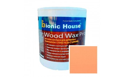 «WOOD WAX PRO» Професійна фарба-віск для дерева Біла база 2,5л Корал
