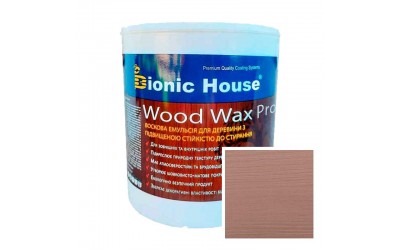 «WOOD WAX PRO» Професійна фарба-віск для дерева Біла база 2,5л Баклажан