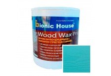 «WOOD WAX PRO» Професійна фарба-віск для дерева Біла база 2,5л Бірюза