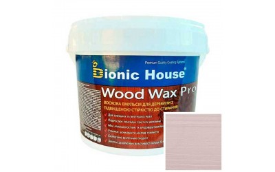 «WOOD WAX PRO» Професійна фарба-віск для дерева Біла база 0,8л Грей
