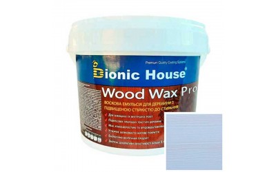 «WOOD WAX PRO» Професійна фарба-віск для дерева Біла база 0,8л Баунті