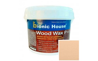 «WOOD WAX PRO» Професійна фарба-віск для дерева Біла база 0,8л Бейлис