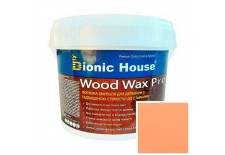 «WOOD WAX PRO» Професійна фарба-віск для дерева Біла база 0,8л Корал