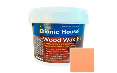 «WOOD WAX PRO» Професійна фарба-віск для дерева Біла база 0,8л Корал