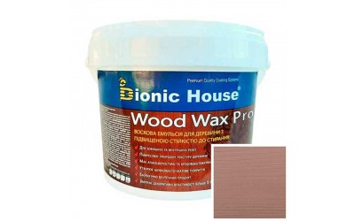 «WOOD WAX PRO» Професійна фарба-віск для дерева Біла база 0,8л Баклажан