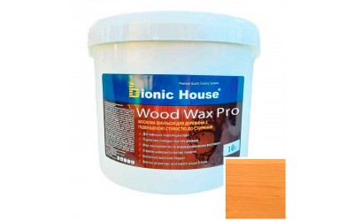 «WOOD WAX PRO» Професійна фарба-віск для дерева безКолірна база 10л Дуб
