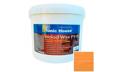 «WOOD WAX PRO» Професійна фарба-віск для дерева безКолірна база 10л Орегон