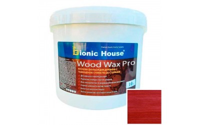 «WOOD WAX PRO» Професійна фарба-віск для дерева безКолірна база 10л Вишня