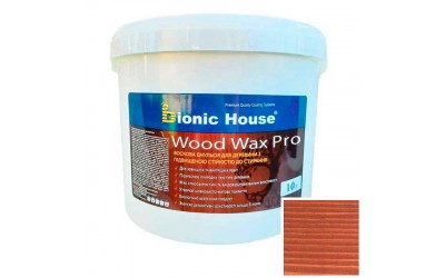 «WOOD WAX PRO» Професійна фарба-віск для дерева безКолірна база 10л Сандал