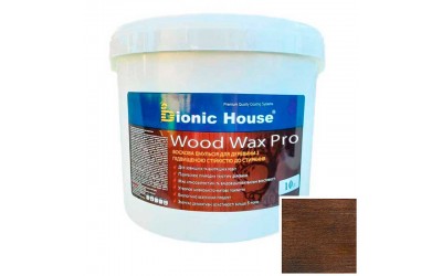 «WOOD WAX PRO» Професійна фарба-віск для дерева безКолірна база 10л Венге