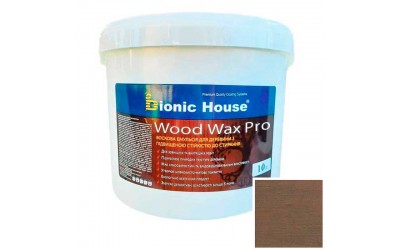 «WOOD WAX PRO» Професійна фарба-віск для дерева безКолірна база 10л Умбра