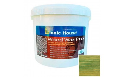 «WOOD WAX PRO» Професійна фарба-віск для дерева безКолірна база 10л Смарагд