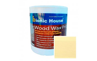 «WOOD WAX PRO» Професійна фарба-віск для дерева безКолірна база 2,5л Слонова кістка