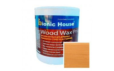 «WOOD WAX PRO» Професійна фарба-віск для дерева безКолірна база 2,5л Дуб