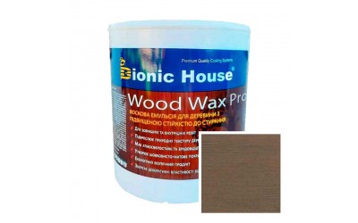 «WOOD WAX PRO» Професійна фарба-віск для дерева безКолірна база 2,5л Умбра