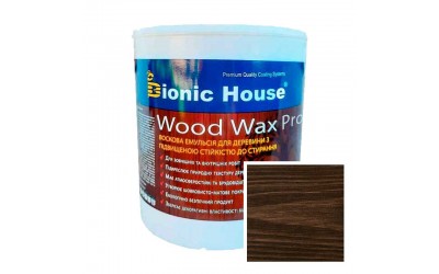 «WOOD WAX PRO» Професійна фарба-віск для дерева безКолірна база 2,5л Палісандр