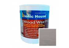 «WOOD WAX PRO» Професійна фарба-віск для дерева безКолірна база 2,5л Попіл