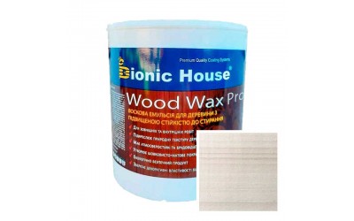 «WOOD WAX PRO» Професійна фарба-віск для дерева безКолірна база 2,5л Білий Дуб