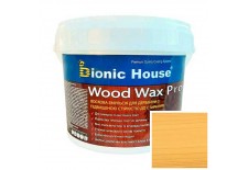 «WOOD WAX PRO» Професійна фарба-віск для дерева безКолірна база 0,8л Світлий дуб