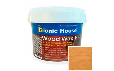 «WOOD WAX PRO» Професійна фарба-віск для дерева безКолірна база 0,8л Орегон