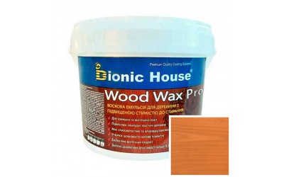 «WOOD WAX PRO» Професійна фарба-віск для дерева безКолірна база 0,8л Мигдаль