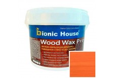 «WOOD WAX PRO» Професійна фарба-віск для дерева безКолірна база 0,8л Горобина