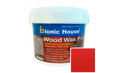 «WOOD WAX PRO» Професійна фарба-віск для дерева безКолірна база 0,8л Барбарис